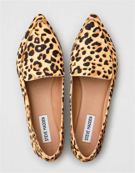 women's leopard flat shoes.